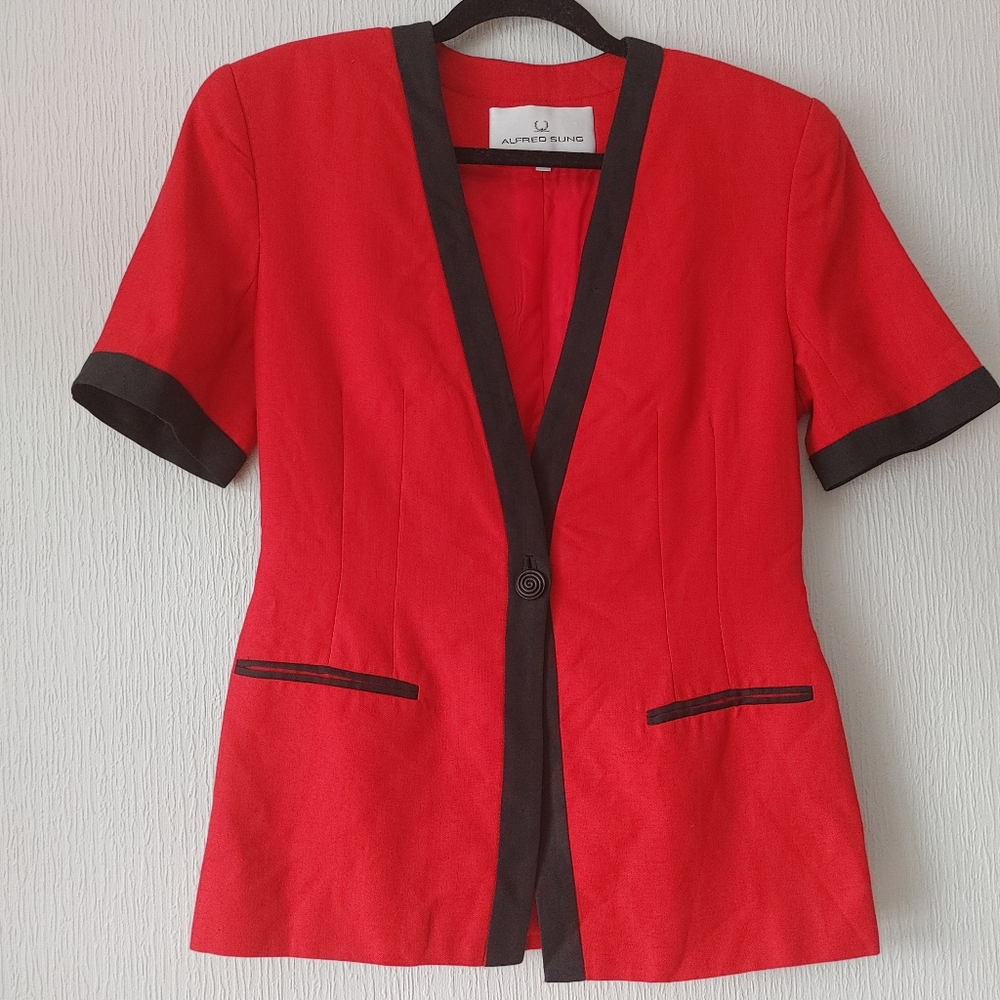 Alfred Sung Blazer Jacket Size 6